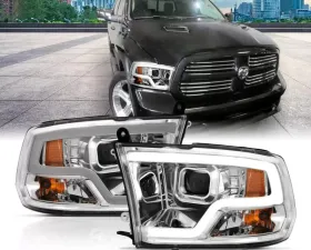 Anzo USA Projector Headlight Set w/Halo