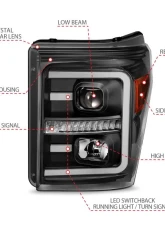 Anzo USA Projector Headlight Set Ford F-250 2015-2016                                     - 111406 - Image 5