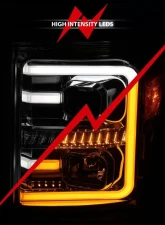 Anzo USA Projector Headlight Set Ford F-250 2015-2016                                     - 111407 - Image 7