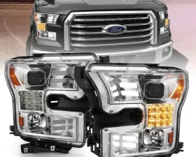 Anzo USA Projector Headlight Set Ford F-150 2015-2017