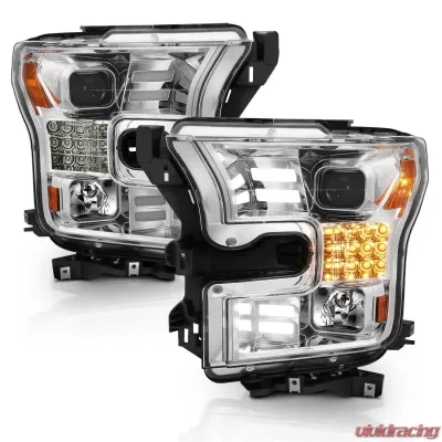 Anzo USA Projector Headlight Set Ford F-150 2015-2017 - 111409