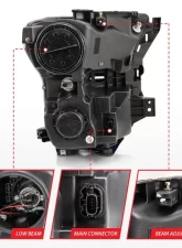 Anzo USA Projector Headlight Set Ford F-150 2015-2017                                     - 111409 - Image 5