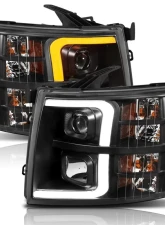 Anzo USA Projector Headlight Set Chevrolet Silverado 1500 2007-2013                                     - 111410 - Image 3