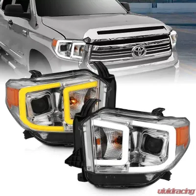 Anzo USA Projector Headlight Set Toyota Tundra 2014-2017 - 111415