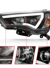 Anzo USA Projector Headlight Set Toyota 4Runner 2014-2018                                     - 111416 - Image 3