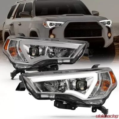 Anzo USA Projector Headlight Set Toyota 4Runner 2014-2018 - 111417