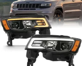 Anzo USA Projector Headlight Set Jeep Grand Cherokee 2017-2018