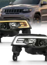Anzo USA Projector Headlight Set Jeep Grand Cherokee 2017-2018                                     - 111418 - Image 7