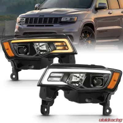 Anzo USA Projector Headlight Set Jeep Grand Cherokee 2017-2018 - 111418
