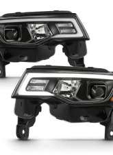 Anzo USA Projector Headlight Set Jeep Grand Cherokee 2017-2018                                     - 111418 - Image 3