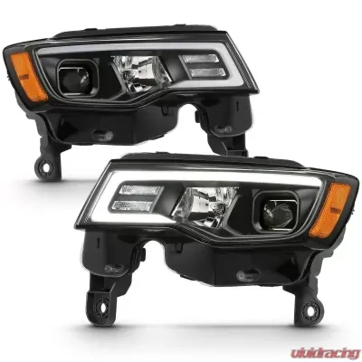 Anzo USA Projector Headlight Set Jeep Grand Cherokee 2017-2018 - 111418