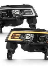 Anzo USA Projector Headlight Set Jeep Grand Cherokee 2017-2018                                     - 111418 - Image 4