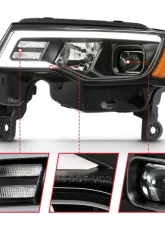 Anzo USA Projector Headlight Set Jeep Grand Cherokee 2017-2018                                     - 111418 - Image 6