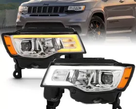 Anzo USA Projector Headlight Set Jeep Grand Cherokee 2017-2018