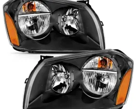Anzo USA Crystal Headlight Set Dodge Magnum 2005-2007