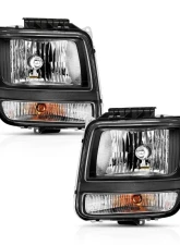Anzo USA Crystal Headlight Set Dodge Nitro 2007-2011                                     - 111426 - Image 2