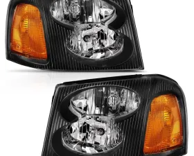 Anzo USA Crystal Headlight Set GMC Envoy 2002-2009
