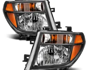 Anzo USA Crystal Headlight Set Nissan 2005-2008