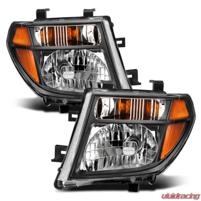 Anzo USA Crystal Headlight Set Nissan 2005-2008 - 111434