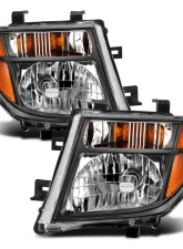 Anzo USA Crystal Headlight Set Nissan 2005-2008                                     - 111434 - Image 2