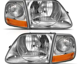Anzo USA Crystal Headlight Set Ford F-150 1997-2003