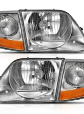 Anzo USA Crystal Headlight Set Ford F-150 1997-2003                                     - 111438 - Image 2