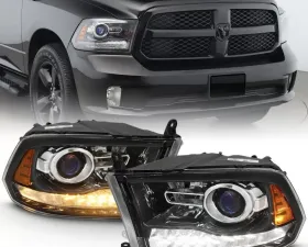 Anzo USA Projector Headlight Set w/Halo