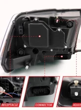 Anzo USA Projector Headlight Set                                     - 111441 - Image 5