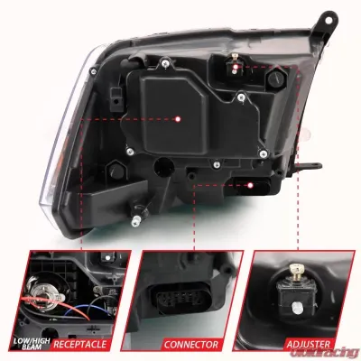 Anzo USA Projector Headlight Set - 111441
