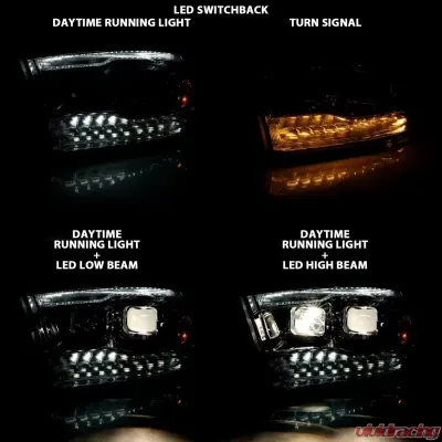 Anzo USA Projector Headlight Set - 111441