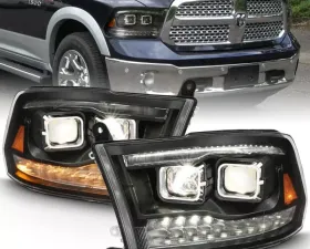 Anzo USA Projector Headlight Set