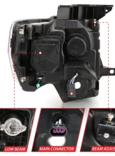 Anzo USA Projector Headlight Set Ford                                     - 111444 - Image 5