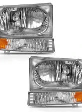 Anzo USA Crystal Headlight Set Ford Excursion 2000-2004                                     - 111458 - Image 2