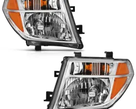 Anzo USA Crystal Headlight Set Nissan 2005-2008