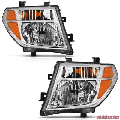 Anzo USA Crystal Headlight Set Nissan 2005-2008 - 111463