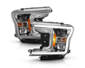 Anzo USA Projector Headlight Set w/Halo Ford