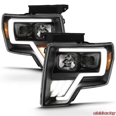 Anzo USA Projector Headlight Set w/Halo Ford - 111469
