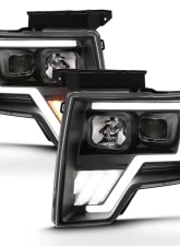 Anzo USA Projector Headlight Set w/Halo Ford                                     - 111469 - Image 2