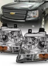 Anzo USA Crystal Headlight Set Chevrolet                                     - 111475 - Image 5