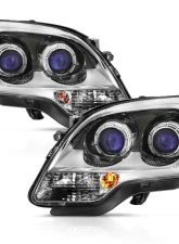 Anzo USA Crystal Headlight Set GMC Acadia 2007-2008                                     - 111476 - Image 2