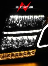 Anzo USA LED Crystal Headlight Chevrolet 2015-2020                                     - 111478 - Image 6