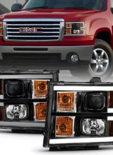 Anzo USA Projector Headlight Set GMC Sierra 2007-2014                                     - 111482 - Image 6