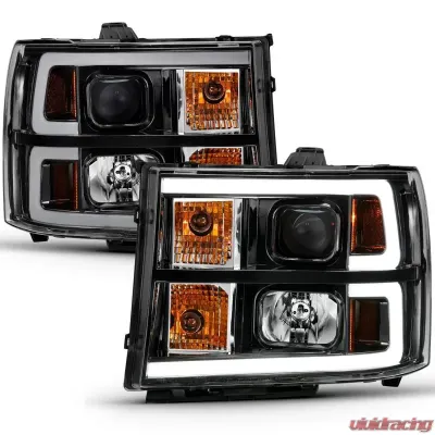 Anzo USA Projector Headlight Set GMC Sierra 2007-2014 - 111482