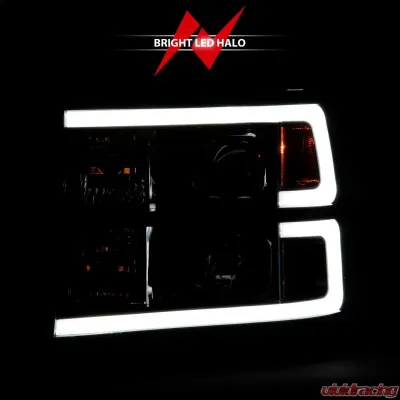 Anzo USA Projector Headlight Set GMC Sierra 2007-2014 - 111482