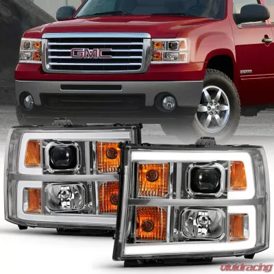Anzo USA Projector Headlight Set GMC Sierra 2007-2014 - 111483