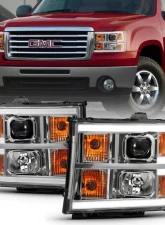 Anzo USA Projector Headlight Set GMC Sierra 2007-2014                                     - 111483 - Image 6