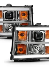 Anzo USA Projector Headlight Set GMC Sierra 2007-2014                                     - 111483 - Image 2