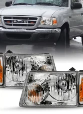 Anzo USA Crystal Headlight Set Ford Ranger 2001-2011                                     - 111484 - Image 5