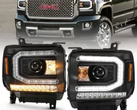 Anzo USA Projector Headlight Set GMC Sierra 2016-2019
