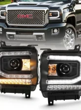 Anzo USA Projector Headlight Set GMC Sierra 2016-2019                                     - 111485 - Image 7